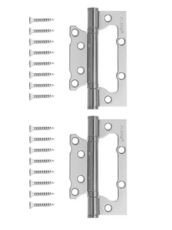 Петля накладная 100*63*2-B2-CR ( 2 шт ) Avers 229578402 купить за 336 ₽ в интернет-магазине Wildberries