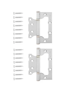 Петля накладная 100*75*2,5-B2-CR (2 шт)