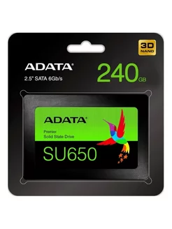 Твердотельный накопитель SSD 240 Gb SU650 ASU650SS-240GT-R ADATA 229582573 купить за 2 360 ₽ в интернет-магазине Wildberries