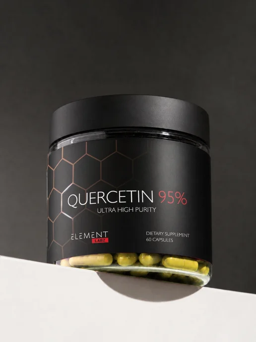 Element Labz Кверцетин сердце и сосуды (Quercetin 95%) 500 мг, 60 кап, 200 мл