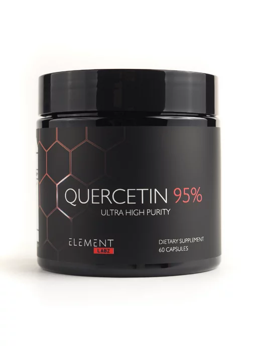 Element Labz Кверцетин сердце и сосуды (Quercetin 95%) 500 мг, 60 кап, 200 мл, фото 2