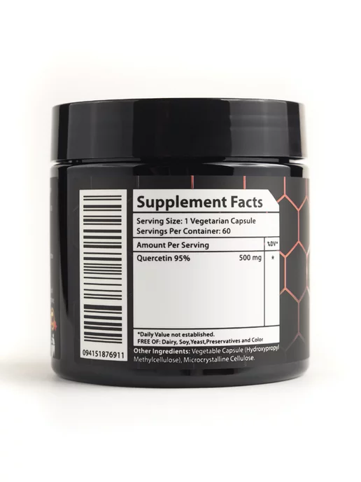 Element Labz Кверцетин сердце и сосуды (Quercetin 95%) 500 мг, 60 кап, 200 мл, фото 5