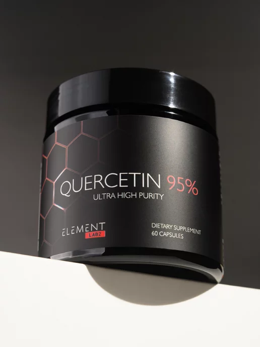 Element Labz Кверцетин сердце и сосуды (Quercetin 95%) 500 мг, 60 кап, 200 мл, фото 6