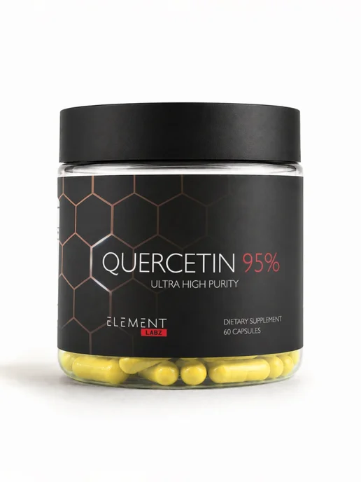 Element Labz Кверцетин сердце и сосуды (Quercetin 95%) 500 мг, 60 кап, 200 мл, фото 7