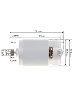 RS550 постоянный ток мотор 14. 4V 23000 RPM высокоскоростной…