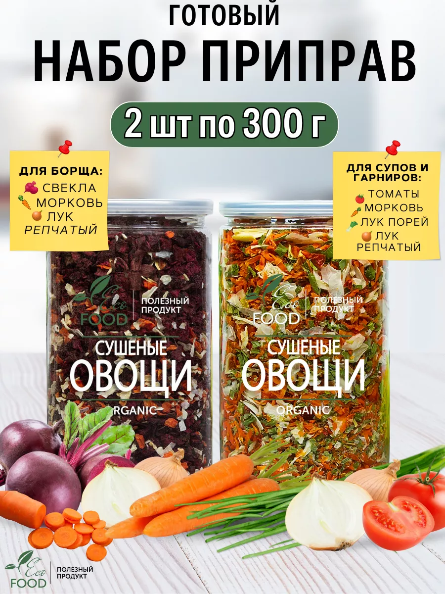 Набор из 2 приправ ECO FOOD - ПОЛЕЗНЫЙ ПРОДУКТ купить по цене 34,09 р. в интернет-магазине Wildberries в Беларуси | 229695491