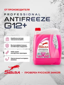 Антифриз ANTIFREEZE G12+ (-40) красный карбоксилатный 5 кг