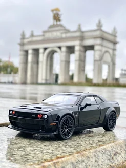 Коллекционная металлическая машинка Dodge Challenger SRT vikistore 229749980 купить за 865 ₽ в интернет-магазине Wildberries