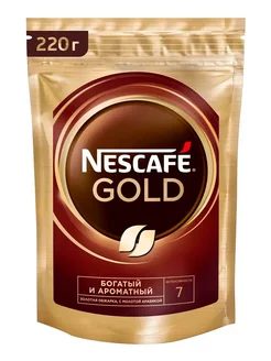 Растворимый кофе сублимированный Нескафе Gold, 220 гр Nescafe 229756167 купить за 567 ₽ в интернет-магазине Wildberries