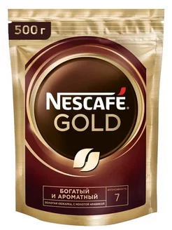 Растворимый кофе сублимированный Нескафе Gold, 500 гр Nescafe 229756168 купить за 1 223 ₽ в интернет-магазине Wildberries