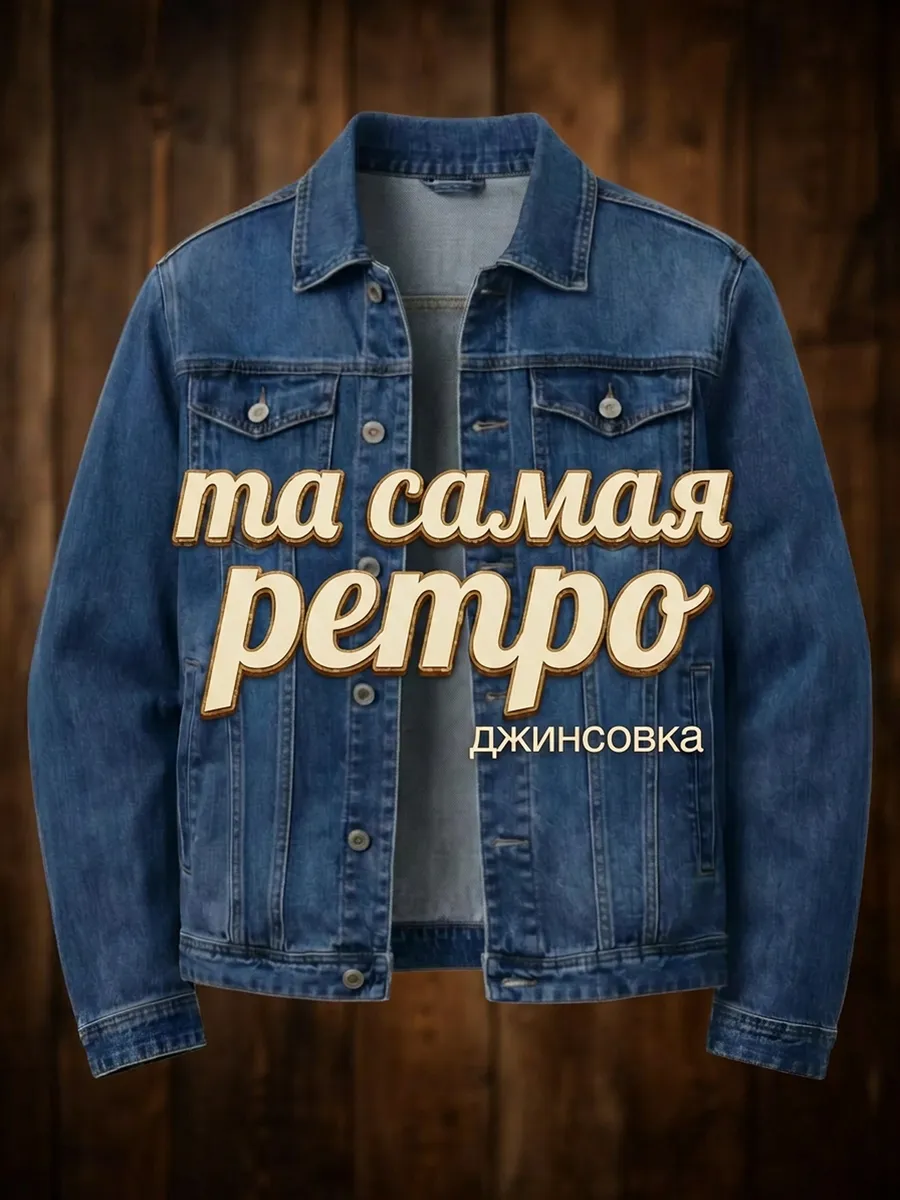 Джинсовая куртка джинсовка классическая