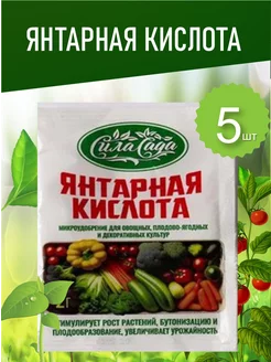 Янтарная кислота 2 грамма 5 шт