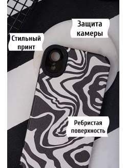 Чехол на iphone xr черный