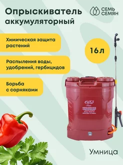 Опрыскиватель аккумуляторный Умница ЭОЭЛ-16 16л Умница 229829201 купить за 5 501 ₽ в интернет-магазине Wildberries