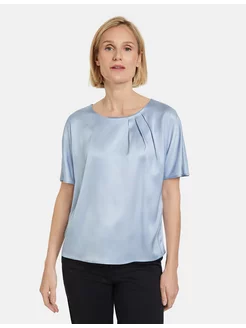 Блузка с коротким рукавом Gerry Weber 229895845 купить за 5 126 ₽ в интернет-магазине Wildberries