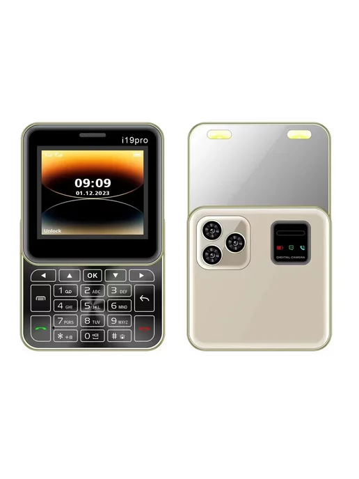 Eurocell Мобильный телефон i19 Pro, желтый, фото 2