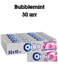 Жевательная резинка Орбит White Bubblemint, 30шт.*13,6г Orbit 229908428 купить за 677 ₽ в интернет-магазине Wildberries