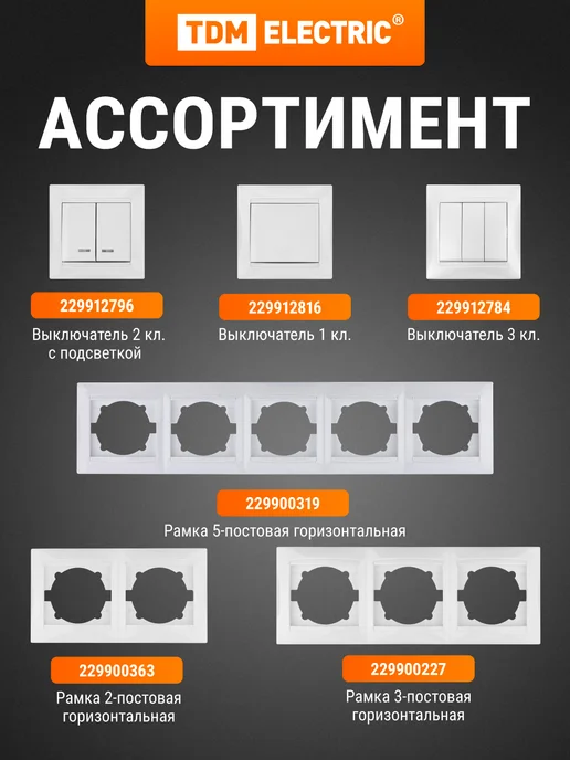 TDM Electric Розетка компьютерная RJ45 белая "Лама" TDM, белый, фото 5