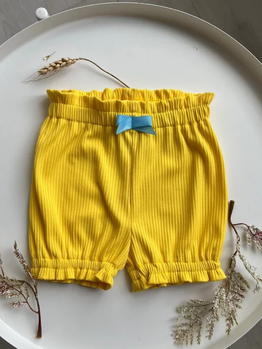 GILDI KIDS Шорты для новорожденных, желтый, фото 2