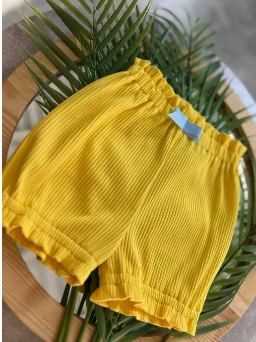 GILDI KIDS Шорты для новорожденных, желтый, фото 5