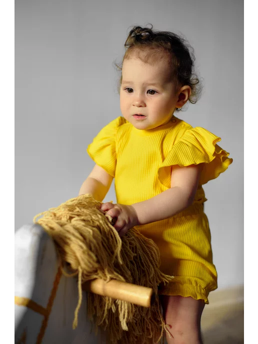 GILDI KIDS Шорты для новорожденных, желтый, фото 7