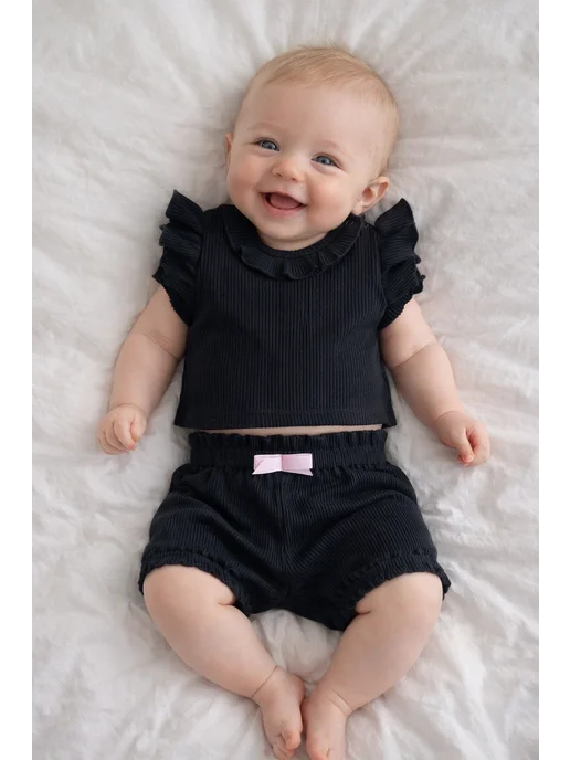 GILDI KIDS Шорты для новорожденных, черный, фото 7