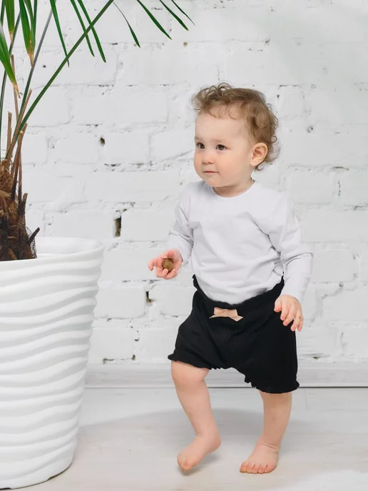 GILDI KIDS Шорты для новорожденных, черный, фото 8