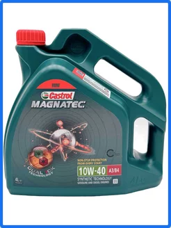 Моторное масло Castrol 10W 40 Magnatec 4л Кастрол магнатек