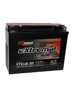 Аккумулятор 18Ач " eXtremal SILVER AGM YTX18L-BS" О.П