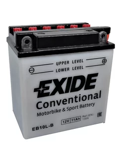 Аккумулятор 11Ач "EXIDE EB10L-B" О.П. 135х90х145