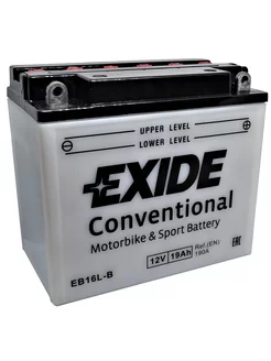 Аккумулятор 19Ач "EXIDE EB16L-B" О.П. 175х100х155