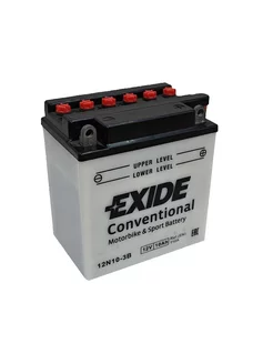 Аккумулятор 10Ач "EXIDE 12N10-3B" О.П. 135х90х145