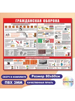 Стенд по гражданской обороне