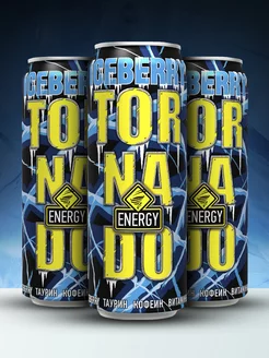 Энергетик Tornado Energy IceBerry 3 шт