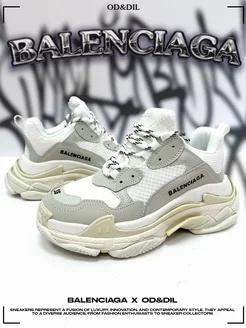 Кроссовки Balenciaga triple S массивные Balenciaga 230048473 купить за 6 210 ₽ в интернет-магазине Wildberries