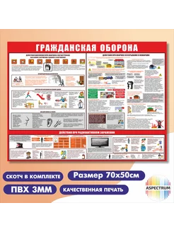 Стенд по гражданской обороне