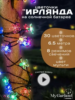 Светильник садовый на солнечной батарее Mygarland 230063042 купить за 487 ₽ в интернет-магазине Wildberries