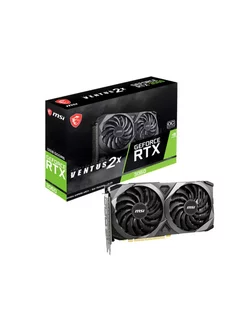 Видеокарта MSI GeForce RTX 3060 VENTUS 2X 12G OC MSI 230071643 купить за 25 816 ₽ в интернет-магазине Wildberries