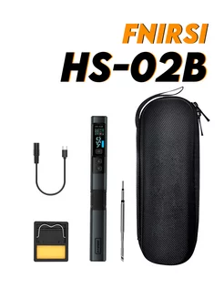 Паяльник электрический портативный HS-02 (USB-С) FNIRSI 230083054 купить за 3 818 ₽ в интернет-магазине Wildberries