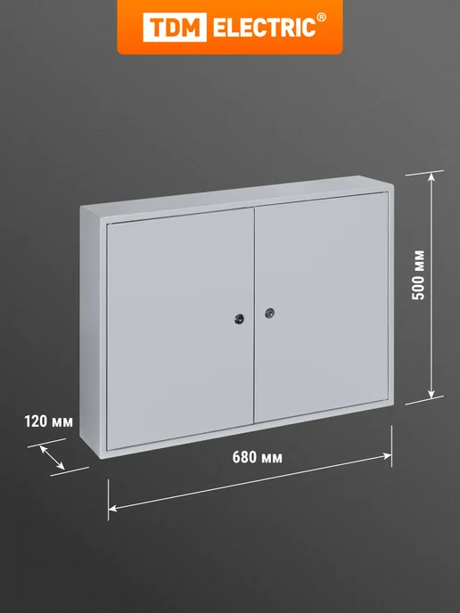 TDM Electric Щит распределительный навесной ЩРН-96 500х680х120 TDM, 680x120, фото 3
