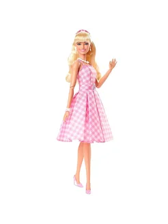 Кукла Barbie The Movie Pink Gingham Dress- Марго Робби-HPJ96