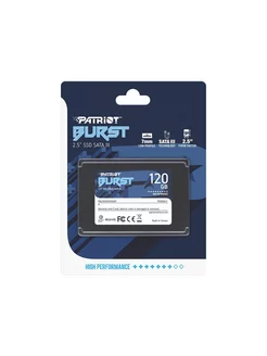 Твердотельный накопитель SSD Patriot Memory BURST ELITE Patriot 230149326 купить за 1 310 ₽ в интернет-магазине Wildberries