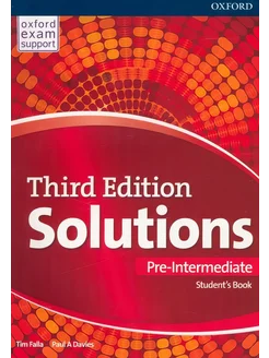 Solutions. Pre-Intermediate. Student's Book