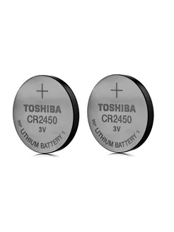 Батарейка таблетка CR2450 3V литиевая 2 шт Toshiba 230253583 купить за 284 ₽ в интернет-магазине Wildberries