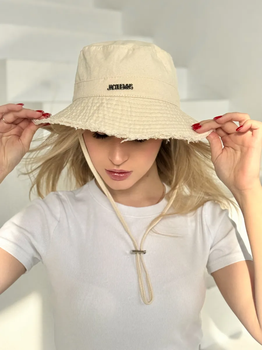 Панама Jacquemus пляжная шляпа...