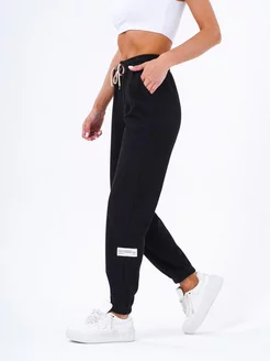 Брюки спортивные джоггеры с нашивкой Hoanglam_shop 230310422 купить за 1 377 ₽ в интернет-магазине Wildberries
