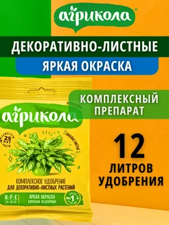 Удобрение комнатных декоративно - лиственных растений 25 г