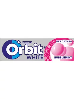 Жевательная резинка ORBIT Белоснежный Bubblemint, 13,6г, 3шт Orbit 230357386 купить за 179 ₽ в интернет-магазине Wildberries