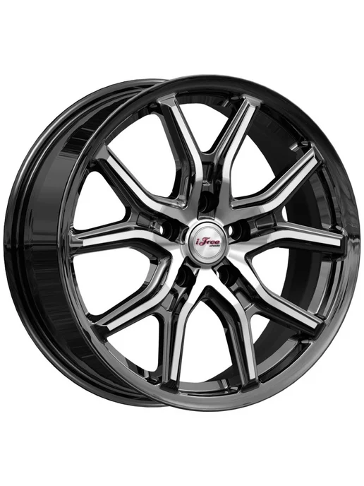 iFree диски литые r17 5x108 ET33 D60.1 Блэк_Джек