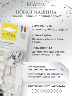 Новая машина ароматизатор в авто Andy & Frida Mr&Mrs Fragrance